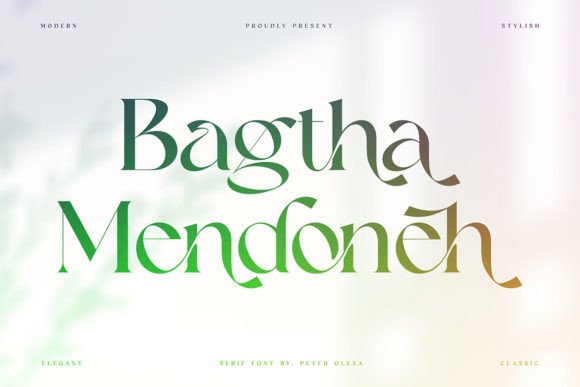 Bagtha Mendoneh Font for Web Design