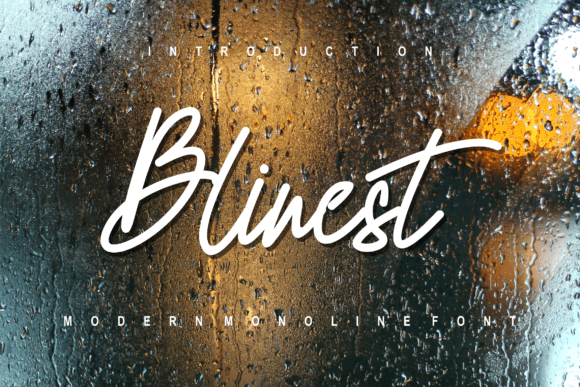 Blinest: A Handwritten Font for Creative Makers