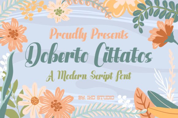 Doberto Cittatos Font for Business
