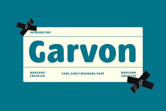 Garvon: A Modern Sans Serif for Business