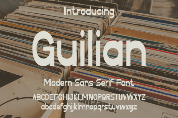 Guilian: A Modern Sans Serif for Editorial Design
