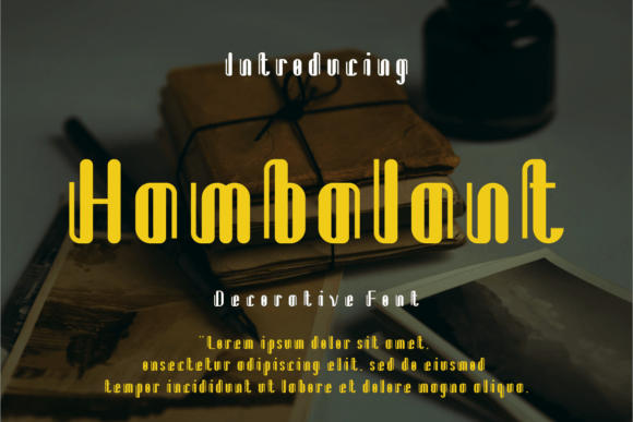 Hambalant Font: Modern Typography for Impact