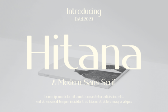 Hitana Font for Creative Projects