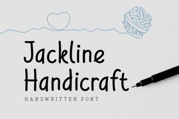 Jackline Handicraft: A Stylish Handwritten Font