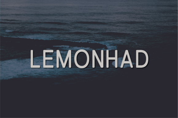 Lemonhad: A Font for Clear Campaigns