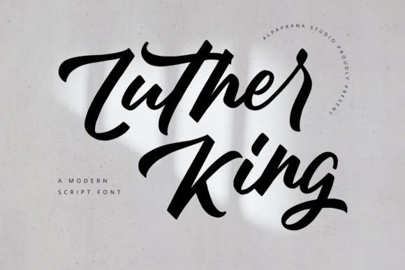 Luther King Script: A Modern Typeface That Makes Your Brand Feel Human
