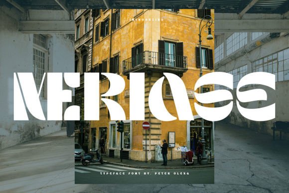 Meriase: A Modern Font for Bold Branding