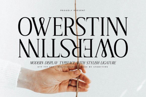 Owerstinn: A Stylish Serif Font for Business