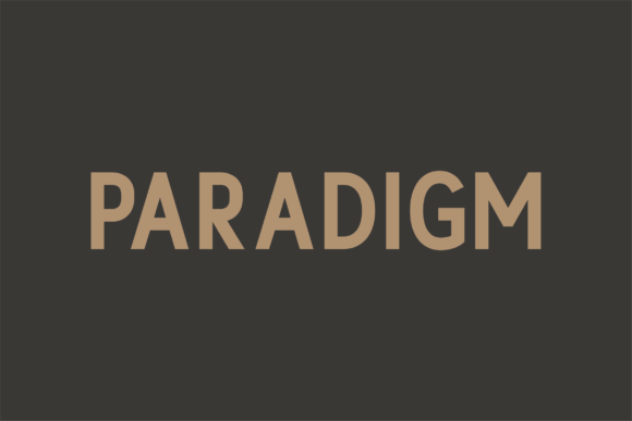 Paradigm: A Modern Sans Serif for Real Projects