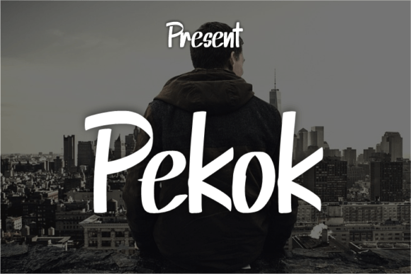 Pekok: A Script Typeface for Web Design