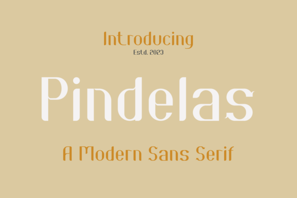Pindelas: A Bold Font for Business
