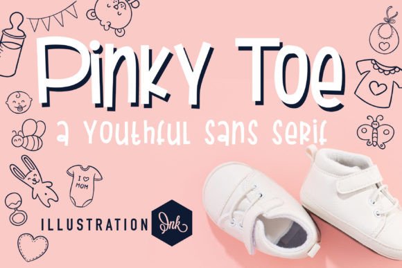 Pinky Toe: A Bold Handwritten Font