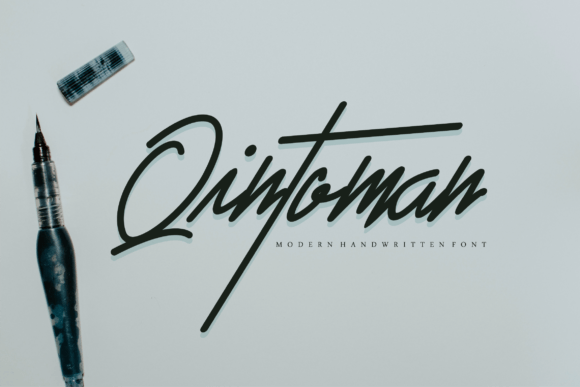 Qintoman: A Bold Display Font That Cuts Through the Feed