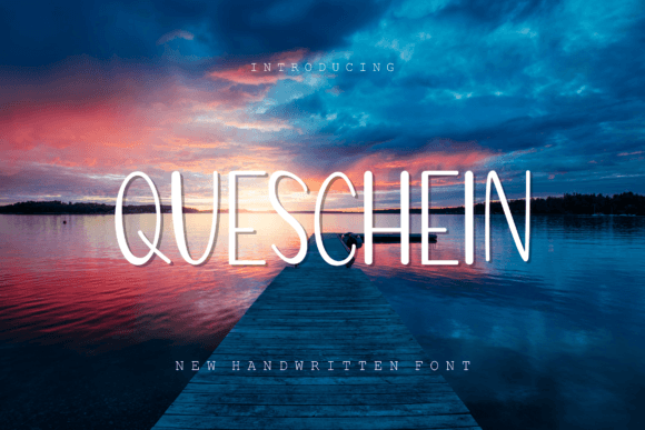 Queschein: A Playful Sans Serif for Web Design