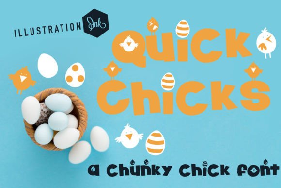 Quick Chicks Font for Modern Design