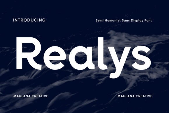 Realys: A Modern Sans Serif for Web Design