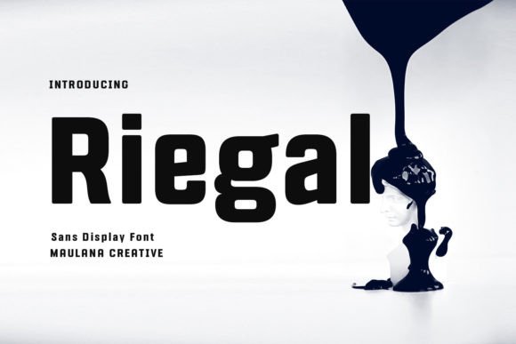 Riegal: A Bold Sans Serif Font That Cuts Through the Feed