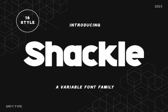 Shackle: A Modern Sans Serif for Branding