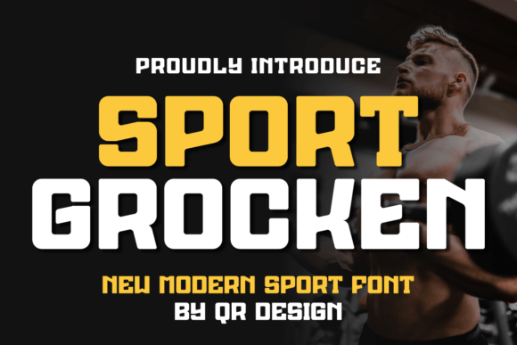Sport Grocken: A Bold Sans Serif for Energetic Branding
