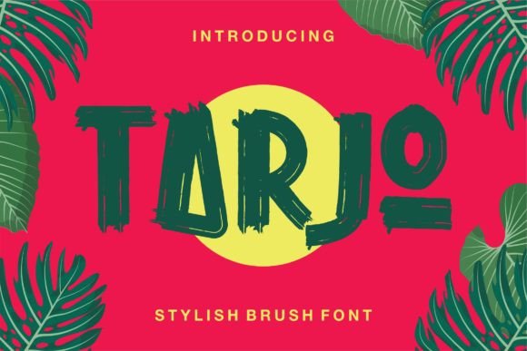 Tarjo: A Bold Font for Modern Campaigns