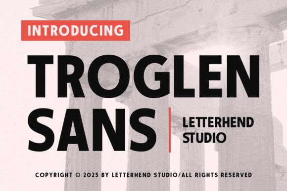 Troglen Sans: A Modern Font for Web Design