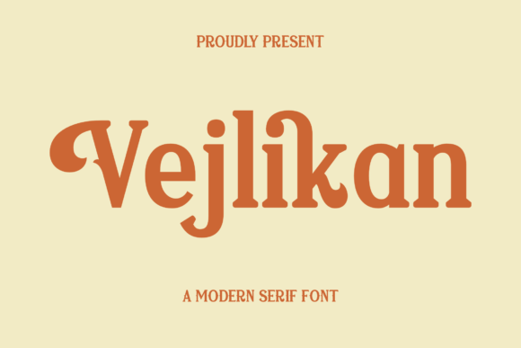 Vejlikan: A Stylish Serif Font