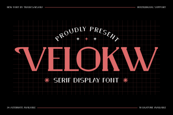 Velokw: A Stylish Serif Font for Campaigns